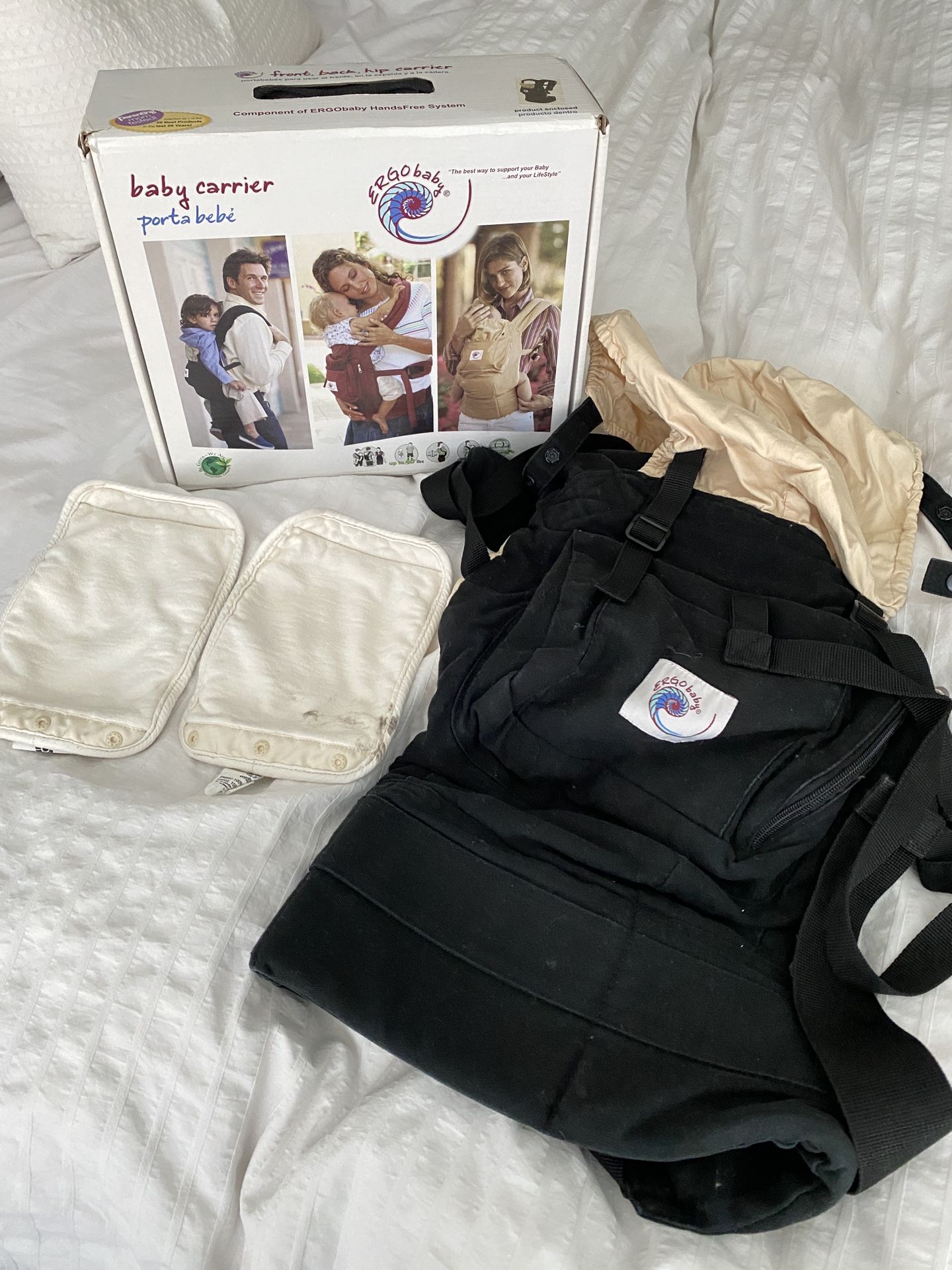 Ergo Baby Carrier and Strap Pads Baby gear