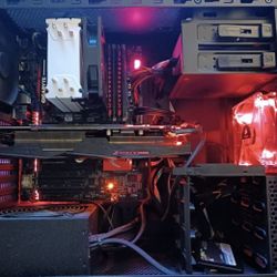 1080P Gaming PC Intel Quad Core Unlocked CPU 16 GB RAM 500 GB SSD ATI Radeon RX 590 8 GB Graphics Wi-Fi Wireless