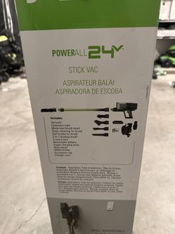 Greenworks PowerAll 24V Stick Vac – Brand New in Box