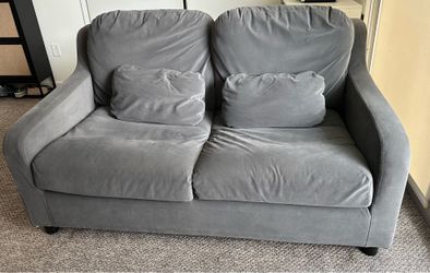 IKEA VINLIDEN 2-Seat Sofa – Dark Grey