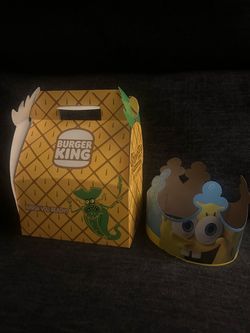 Sponge Bob Hat & Box