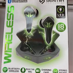 Green Lightning Earbuds 