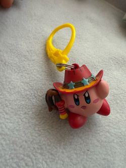 Mini Kirby keychain featuring Kirby