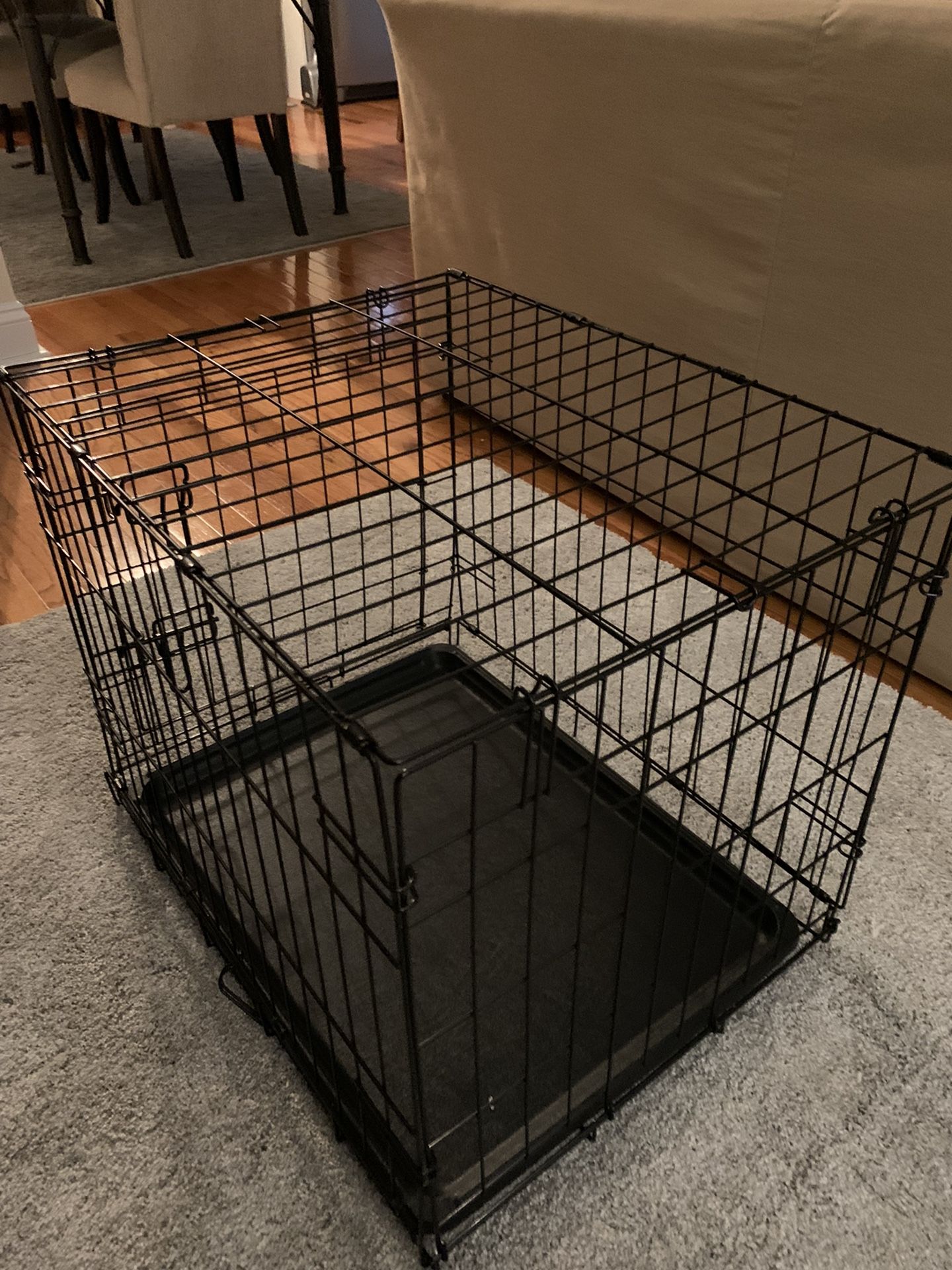 Dog Crate With door 24x18x20