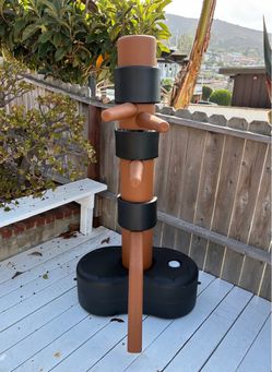 WING CHUN WOODEN DUMMY - Like New Condition (Exercise - MMA - Boxing - Punching - Martial Arts - Kung Fu - Karate) - PAID $750 RETAIL