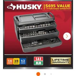 270 PC  Husky Tool Box 