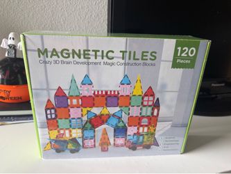 Magnetic Tiles 120 pieces