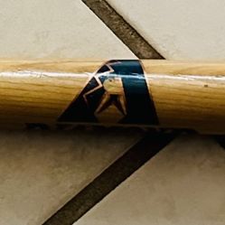 ARIZONA DIAMONDBACKS MAPLE MINI BAT with 2 Logos