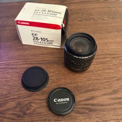 Canon EF 28-105mm f3.5 II usm lens
