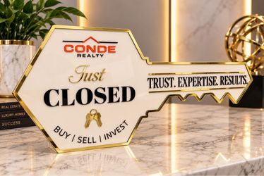 Just Closed Key-Shaped Sign