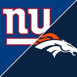 New York Giants At Denver Broncos Tickets 