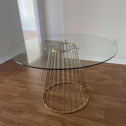 Glass Dining Table & Chairs