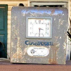 Vintage Cincinnati Timer Clock Antique