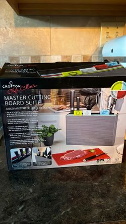 Crofton chefs collections master cutting board suite