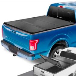 15-20 Ford F150 Hard Trifold Bed Cover Tapadera