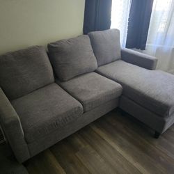 Grey Sectional Couch 