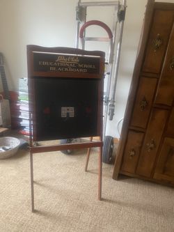 litho Plate Educational Scroll Black Board