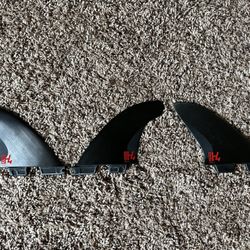 FCS II H4 Surfboard TRI FINS - Small