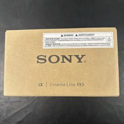 Sony FX3 cinema line full frame camera 