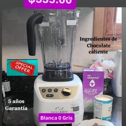 Licuadora Alta Potencia Hace Chocolate Atoles Champurrado Sopas De Verduras  Calientes Listas Para Servir Princess House Ventas Finales 