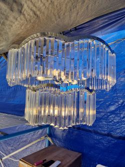 Stunning  Handmade Crystal Chandelier
