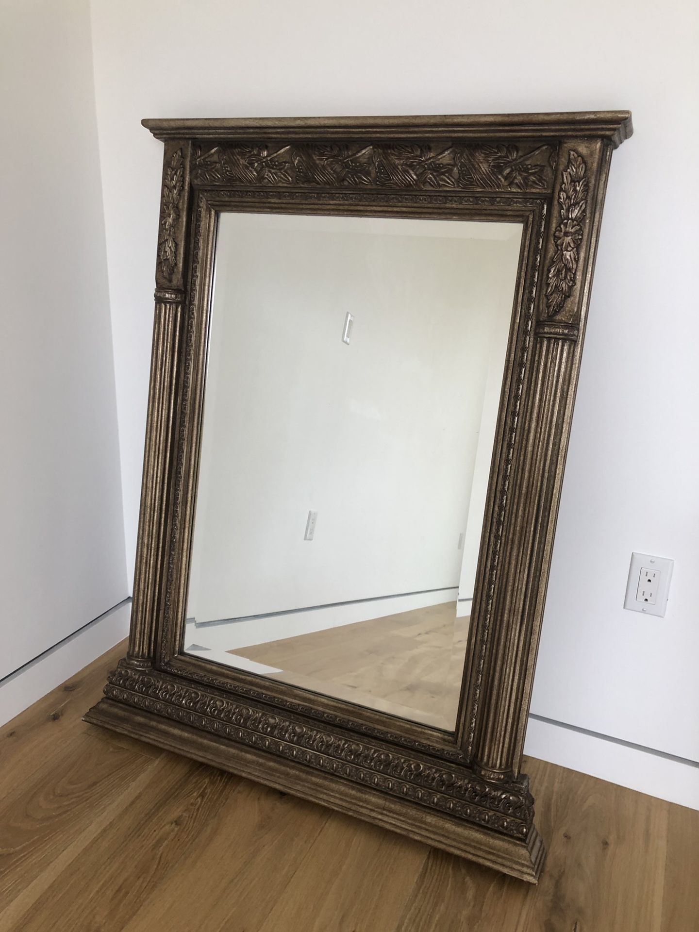 Large antique mirror