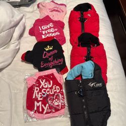 T-shirts size extra small for a girl Dog/ Jackets