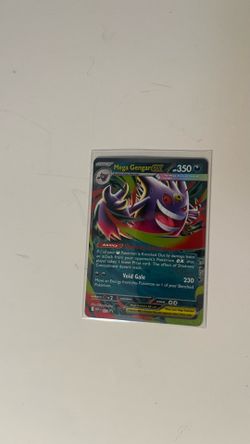 Pokemon Mega Gengar Ex 073 (mega moonlight promo)