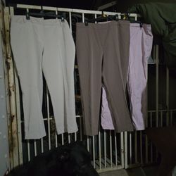 3 Pr.exellent Shape Size 19 Womans Dress Pants