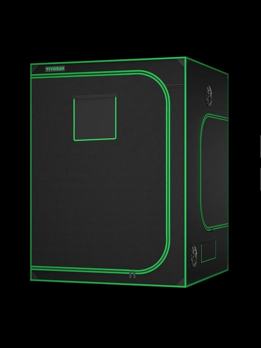 5x5 Indoor Grow Tent Setup Sun System 1000W TurboCharger Indoor Growing 60"x 60"x 80"
