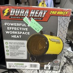 Dura heat electric heater 240 bolts