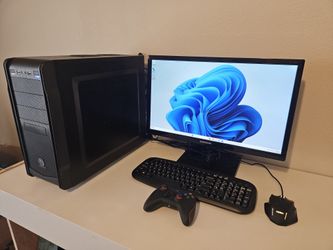 Gigabyte Gaming Base PC - Intel Core i5 3.7ghz, 16gb Ram, 256gb SSD + 320gb Hd, Gaming MB, Windows 11, Rgb, 500w PS, HDMI, Thermalake Gaming Case