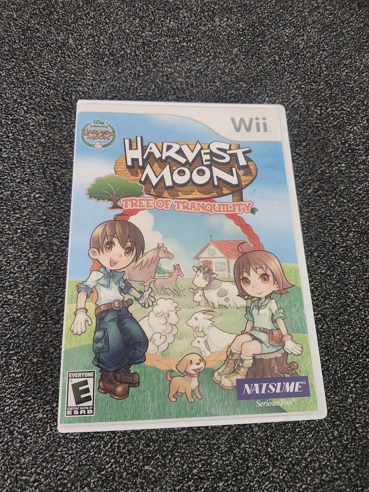 Harvest Moon Tree Of Tranquility Nintendo WII Game