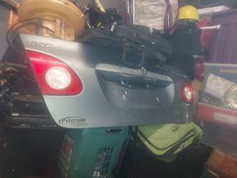 Toyota Rear Trunk Lid with Tail Lights