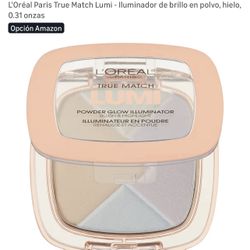 L’Oréal Paris True Match Lumi _Iluminador De Brillo En Polvo-hielo 0.31 Onz 