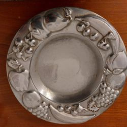 Wilton Armetale Fruit Garden Wine Bottle Coaster