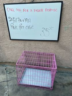 Pet crate 24”