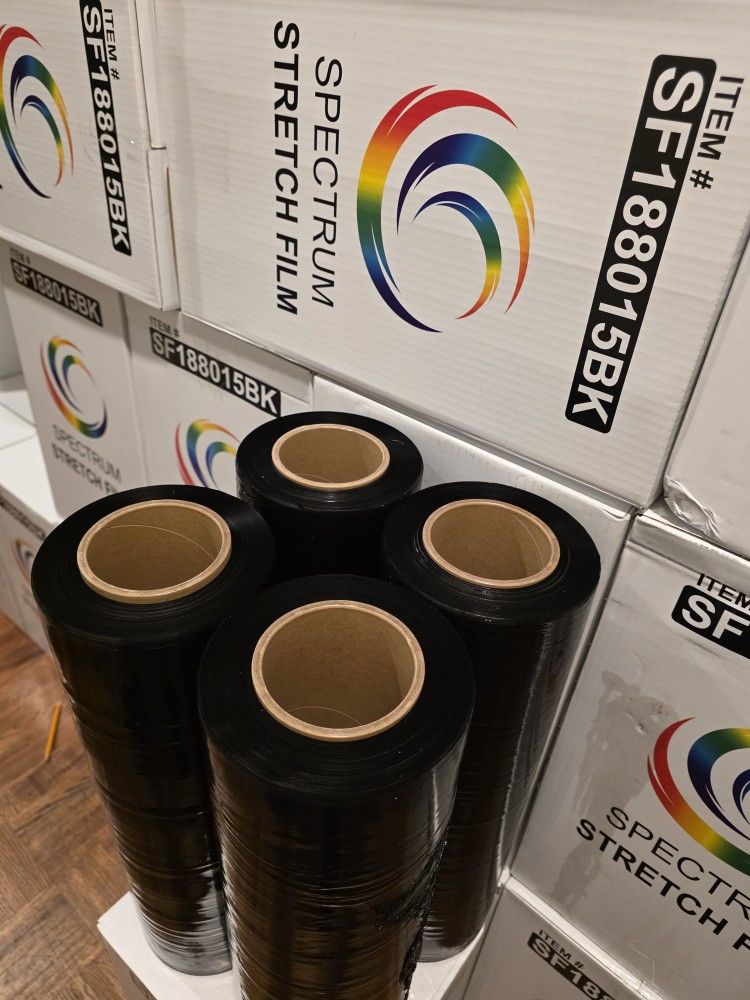 Black Shrink Wrap Plastic Wrap 