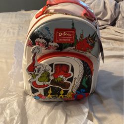 Grinch, Backpack With Wallet New