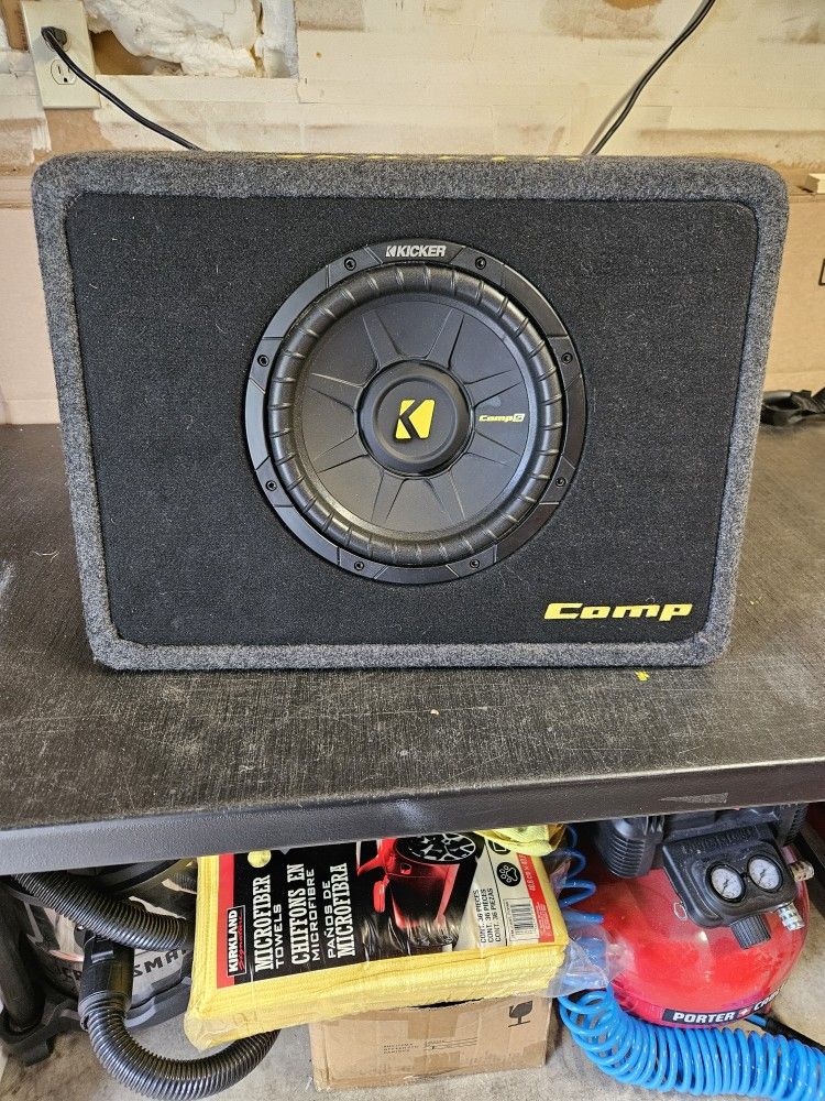 10 Inch Kicker Comp OR jl Audio 12 Shallow Mount Subwoofer