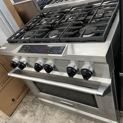 KitchenAid Dual Fuel 36” Range Stove 