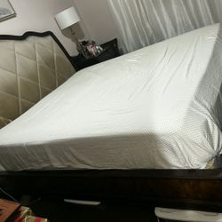 Bed Frame And Night Stand