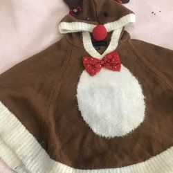 Poncho For Girl Size 6 But Can Got A Girl Size 4/6 $10 Obo 