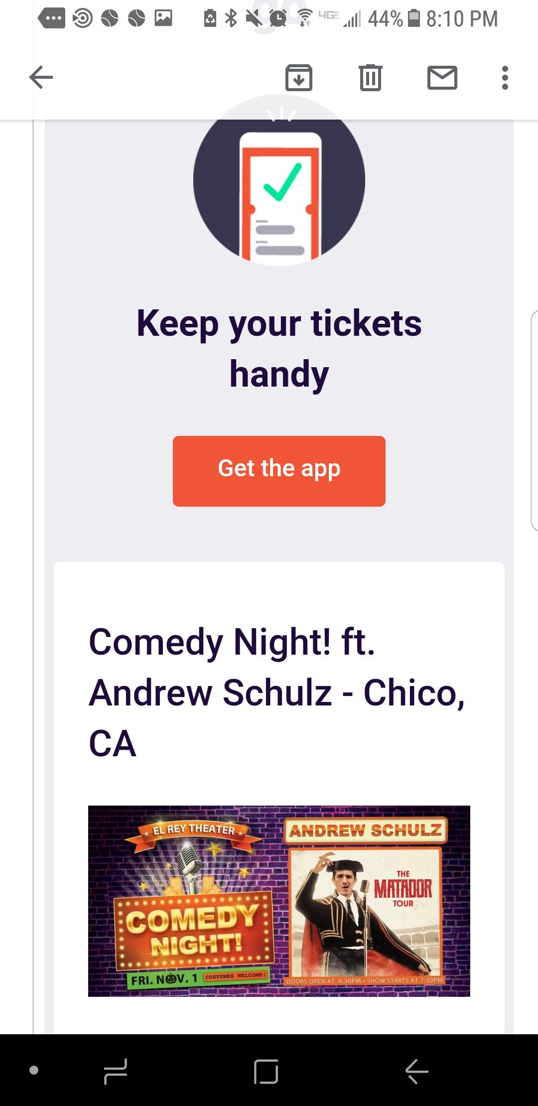 Comedy club Andrew Schulz