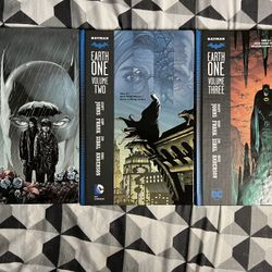 Batman Earth One Volumes 1-3 (COMPLETE SET) (DC Comics)