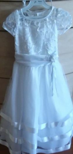 Vestido de Primera Comunión size 10 en excelente estado