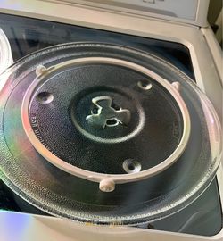 Microwave Glass Turntable Plate with Ring
