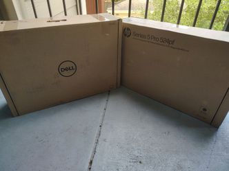 HP pro 524pf and Dell p2425h monitors brand new read description