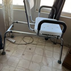 gliding shower chair