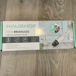 Brushless handheld vacuum 100w